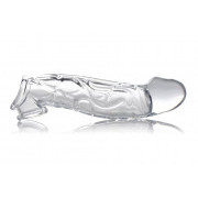 Clear Extender Curved Penis Sleeve - Image 1