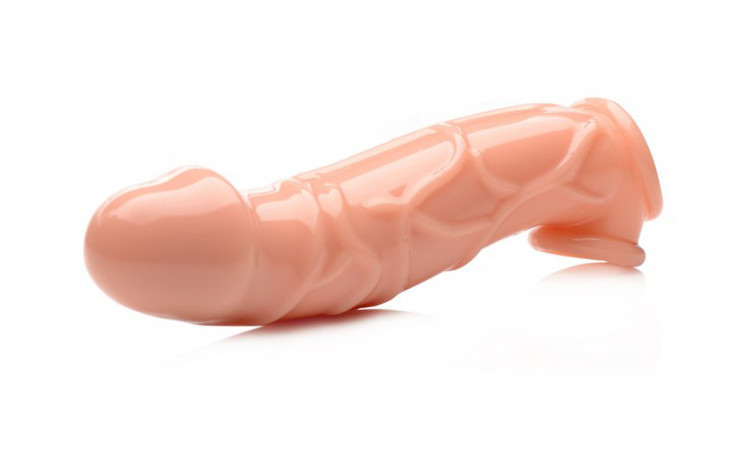 Flesh Extender Curved Penis Sleeve - Image 3