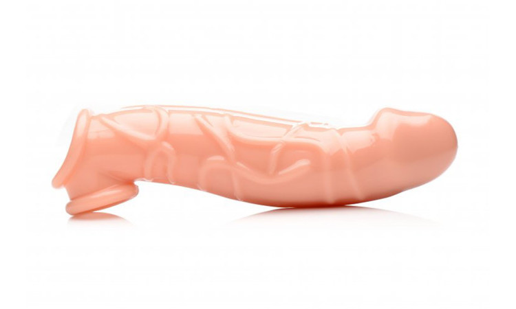 Flesh Extender Curved Penis Sleeve - Image 1