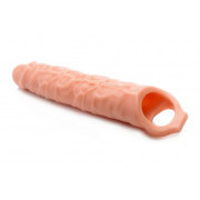 Extender Penis Sleeve With Nubs - Light Skin - Image 4
