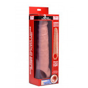 Extender Penis Sleeve With Nubs - Light Skin - Image 5