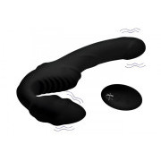 Pro Rider Strapless Strap-on Vibrator - Black - Image 2