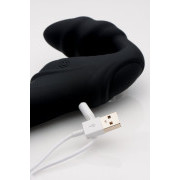 Pro Rider Strapless Strap-on Vibrator - Black - Image 4