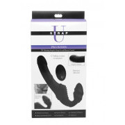 Pro Rider Strapless Strap-on Vibrator - Black - Image 5
