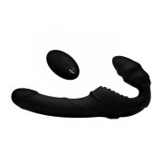 Pro Rider Strapless Strap-on Vibrator - Black - Image 1