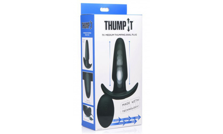 Thump-It Silicone Butt Plug - Medium - Image 5