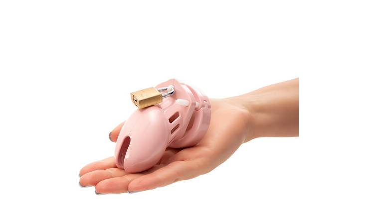 CB-6000s Chastity Cage - Pink - Image 2