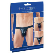 3-Piece Wetlook Thong Set - Image 3