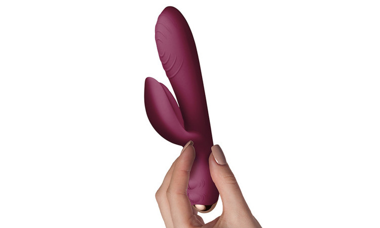 EveryGirl Rabbit Vibrator - Burgundy - Image 3