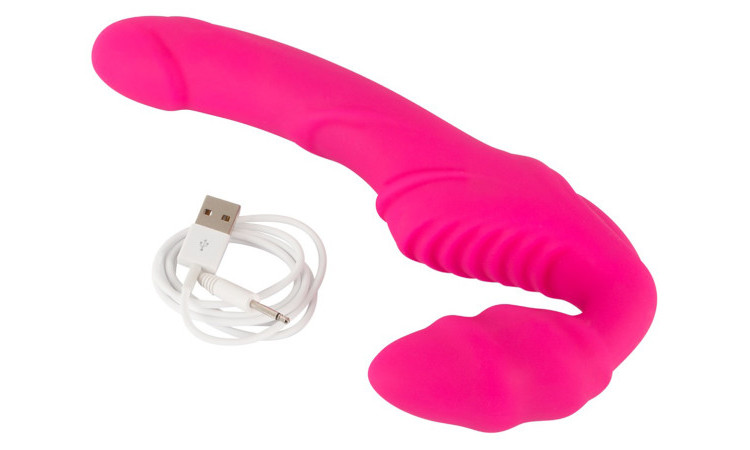 Vibrating Strapless Strap-On - Image 5