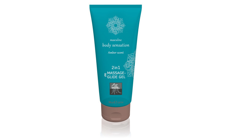 Massage- & Glide Gel 2 in 1 - Amber - Image 1