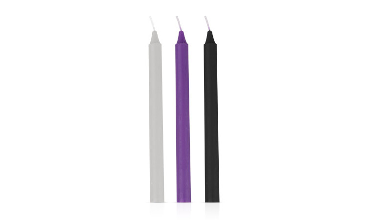 Sensual Hot Wax Candles - 3 pcs - Image 1