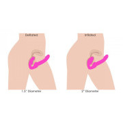 Inflatable Strapless Strap-on with Remote Control - Image 4