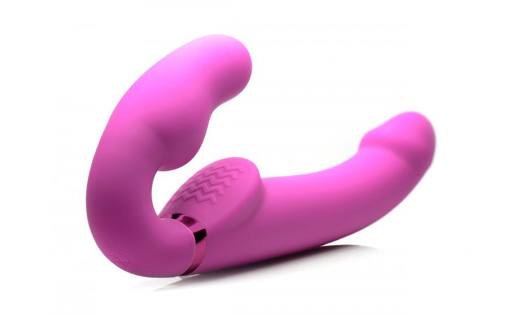 Inflatable Strapless Strap-on with Remote Control - Image 1