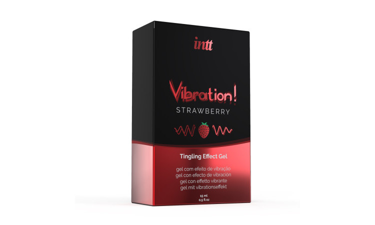 Vibration! Strawberry Tingling Gel - Image 3