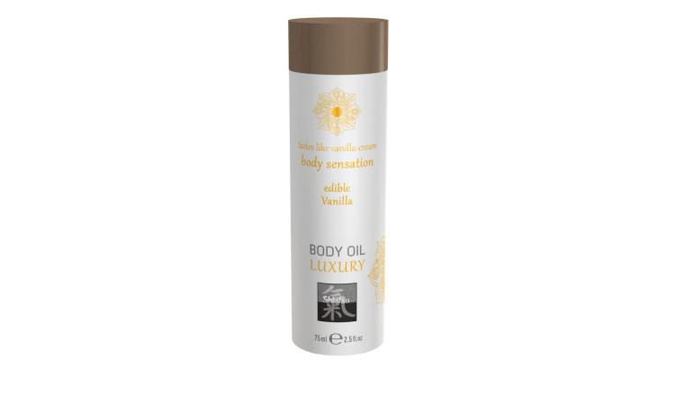 Luxury Body Oil Edible - Vanilla - Image 1