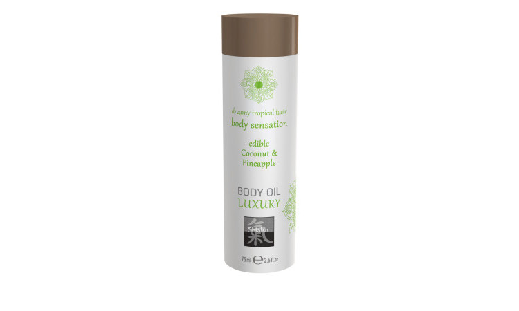 Luxury Body Oil Edible - Coconut & Pineapple - Image 1
