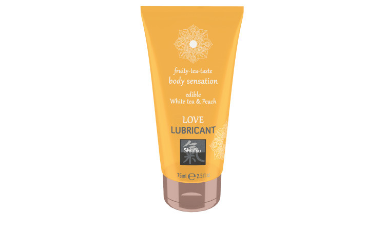 Love Lubricant edible - White Tea & Peach - Image 1