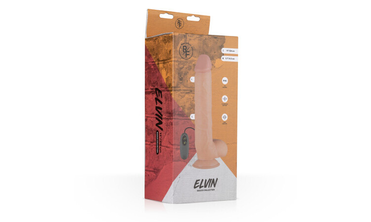 Elvin Realistic Vibrator - 27,50 cm - Image 7