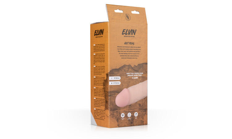 Elvin Realistic Vibrator - 27,50 cm - Image 8