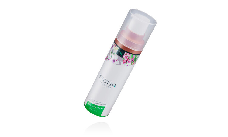 Exotiq Massage Oil Basil Citrus - 100 ml - Image 2