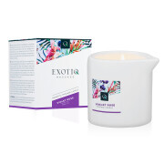 Exotiq Massage Candle Violet Rose - 200g - Image 1