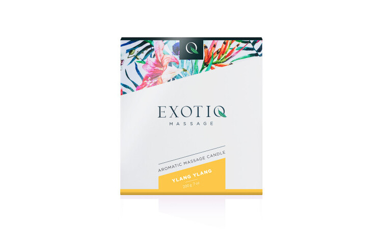 Exotiq Massage Candle Ylang Ylang - 200g - Image 4