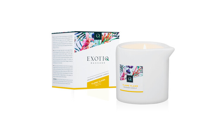 Exotiq Massage Candle Ylang Ylang - 200g - Image 1