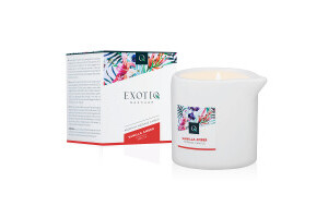 Exotiq Massage Candle Vanilla Amber - 200g