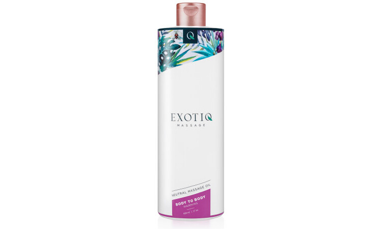 Exotiq Body To Body Warming Massage Oil - 500 ml - Image 1