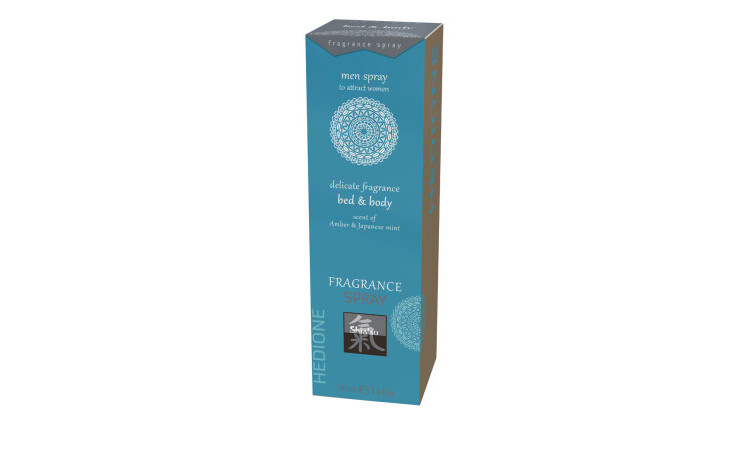 Pheromone Bed & Body Fragrance For Men - Amber & Japanese Mint - Image 3