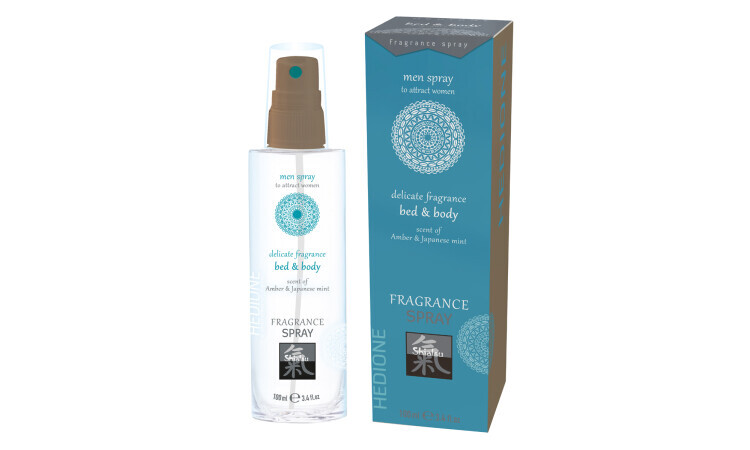 Pheromone Bed & Body Fragrance For Men - Amber & Japanese Mint - Image 1