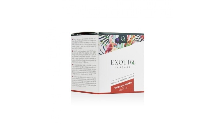 Exotiq Massage Candle Vanilla Amber - 60g - Image 4