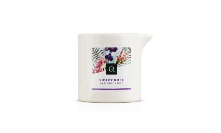 Exotiq Massage Candle Violet Rose - 60g - Image 2
