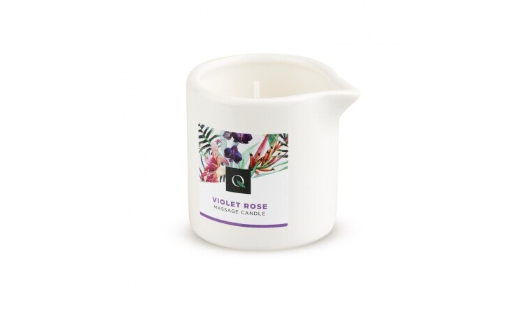 Exotiq Massage Candle Violet Rose - 60g - Image 3