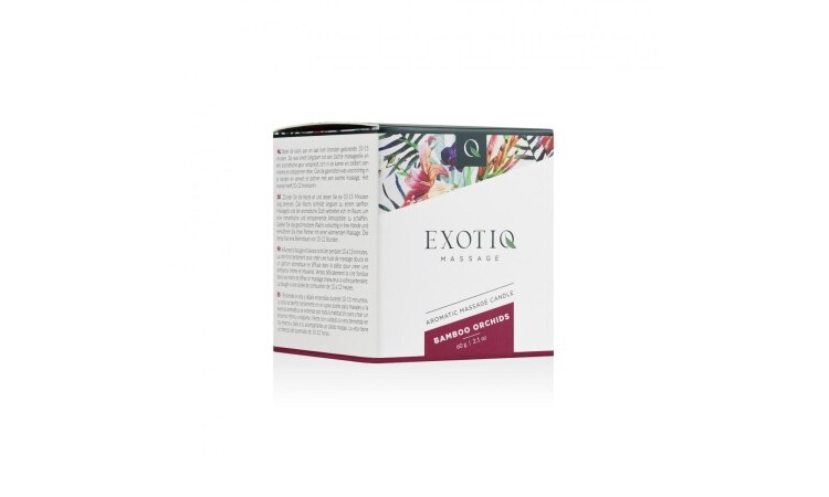 Exotiq Massage Candle Bamboe Orchideeën - 60g - Image 4