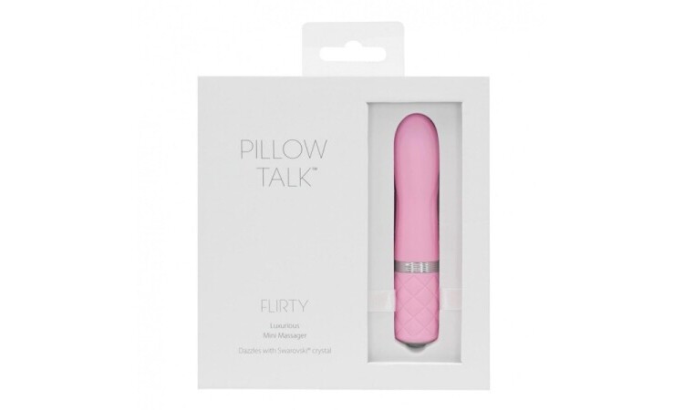 Pillow Talk Flirty Mini Vibrator - Pink - Image 6
