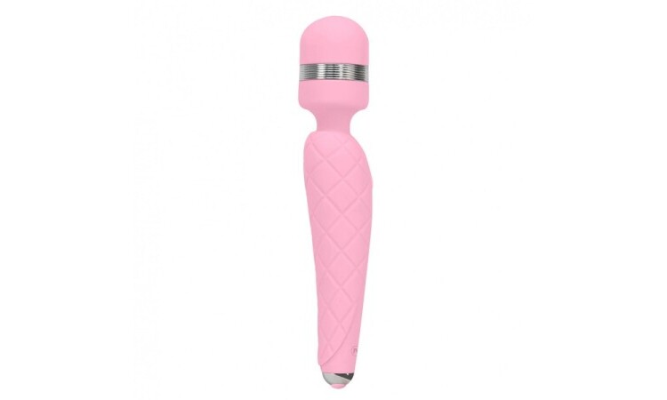 Pillow Talk Cheeky Wand Vibrator - Pink - Image 2