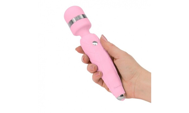 Pillow Talk Cheeky Wand Vibrator - Pink - Image 3