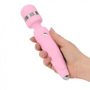 Pillow Talk Cheeky Wand Vibrator - Pink - Image 3