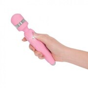 Pillow Talk Cheeky Wand Vibrator - Pink - Image 4