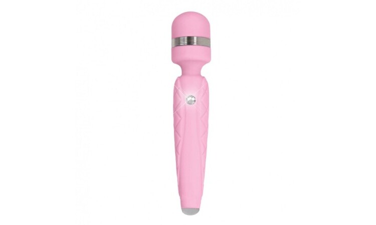 Pillow Talk Cheeky Wand Vibrator - Pink - Image 1