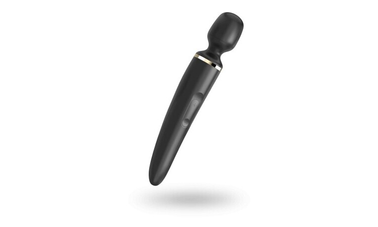 Satisfyer Wand-er Woman - Black/Gold - Image 1