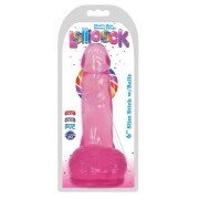 Dildo With Balls 15 CM - Cherry Ice - Image 2