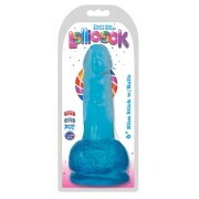 Dildo With Balls 15 CM - Berry Ice - Image 2