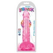 Dildo With Balls 20 CM - Cherry Ice - Image 2