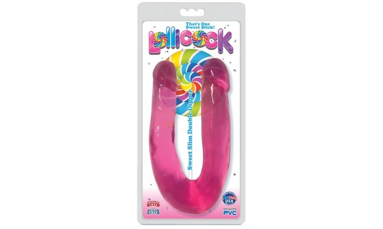 Lollicock Double Dildo - Cherry - Image 2