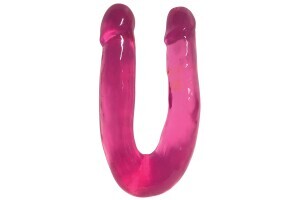 Lollicock Double Dildo - Cherry