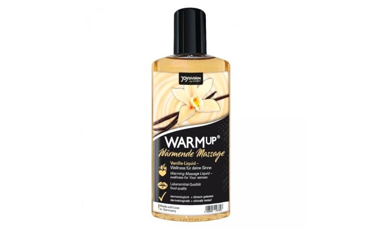 Warm-up Massage Oil - Vanilla - Image 1