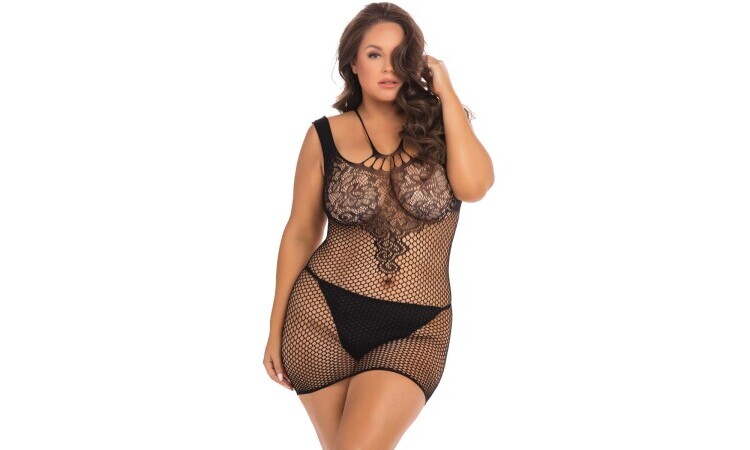 Absolutist Dress - Black - Plus Size - Image 1